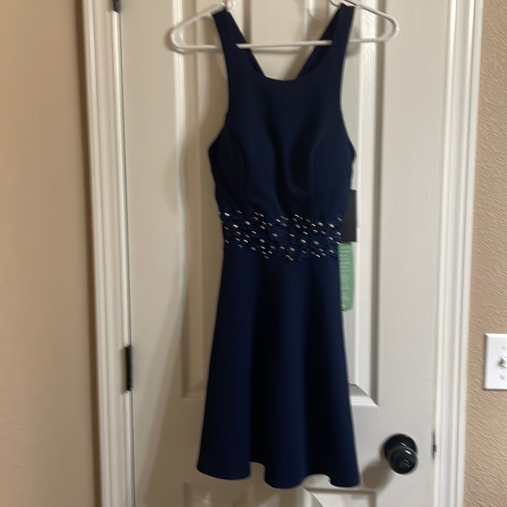 City triangles Navy Blue dress